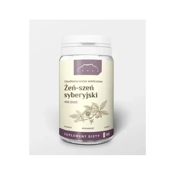 Żeń-szeń syberyjski 400mg 60kaps Nanga