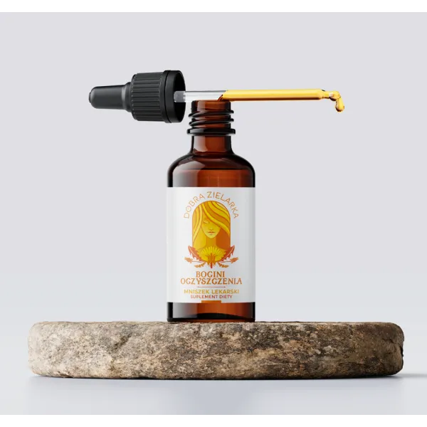 Bogini Oczyszczenia Mniszek Lekarski ekstrakt CO2+ ostropest CO2 30ml Dobra Zielarka