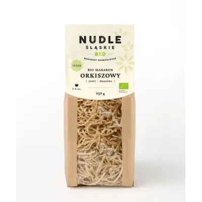 Makaron Orkiszowy Jasny Krajanka 250g BIO Nudle Śląskie