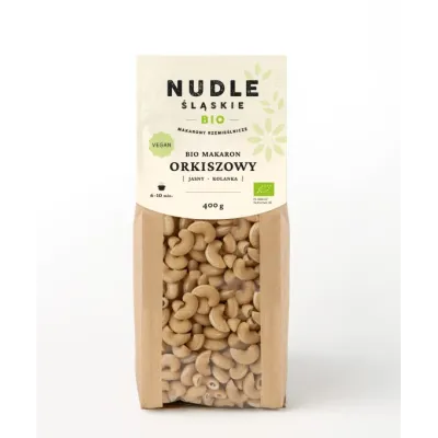 Makaron Orkiszowy Jasny Kolanka 400g BIO Nudle Śląskie