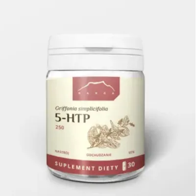 5-HTP - Griffonia ekstrakt x 250mg 30 kaps. Nanga