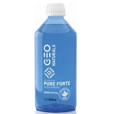 GEONATURALS, PURE SILICA - Krzem 200mg x 500 ml Aliness