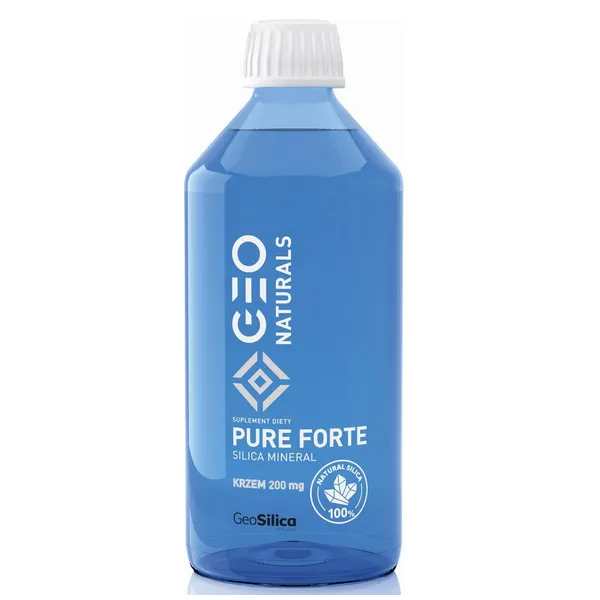 GEONATURALS, PURE SILICA - Krzem 200mg x 500 ml Aliness