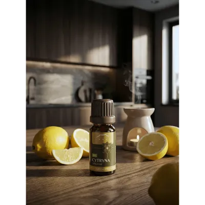 Olejek cytrynowy BIO 100% eteryczny 10ml Nanga