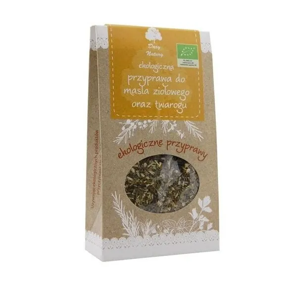 Przyprawa do masła ziołowego i twarogu EKO 30g Dary Natury