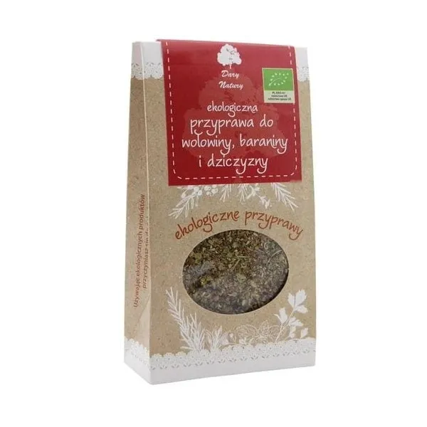 Przyprawa do wołowiny, baraniny i dziczyzny EKO 40g Dary Natury