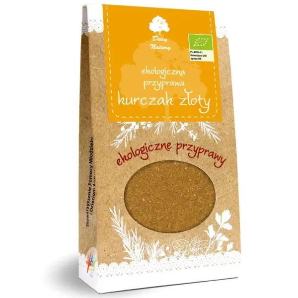 Przyprawa złoty kurczak EKO 60g Dary Natury