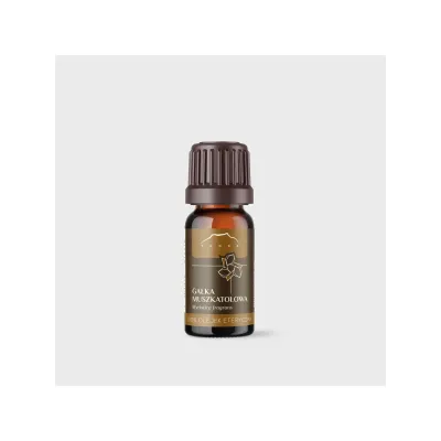 Eteryczny olejek muszkatałowy Nanga 100% 10ml - naturalny skarbiec aromatów do aromaterapii i pielęgnacji.