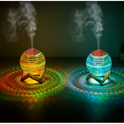 Nawilżacz powietrza Planeta z lampką nocną