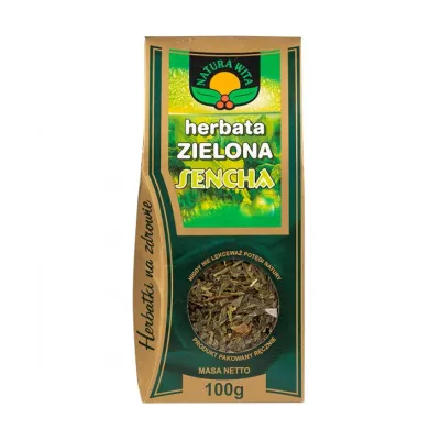 Herbata zielona sencha 100g Natura Wita