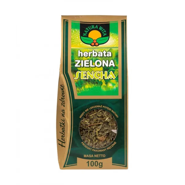 Herbata zielona sencha 100g Natura Wita