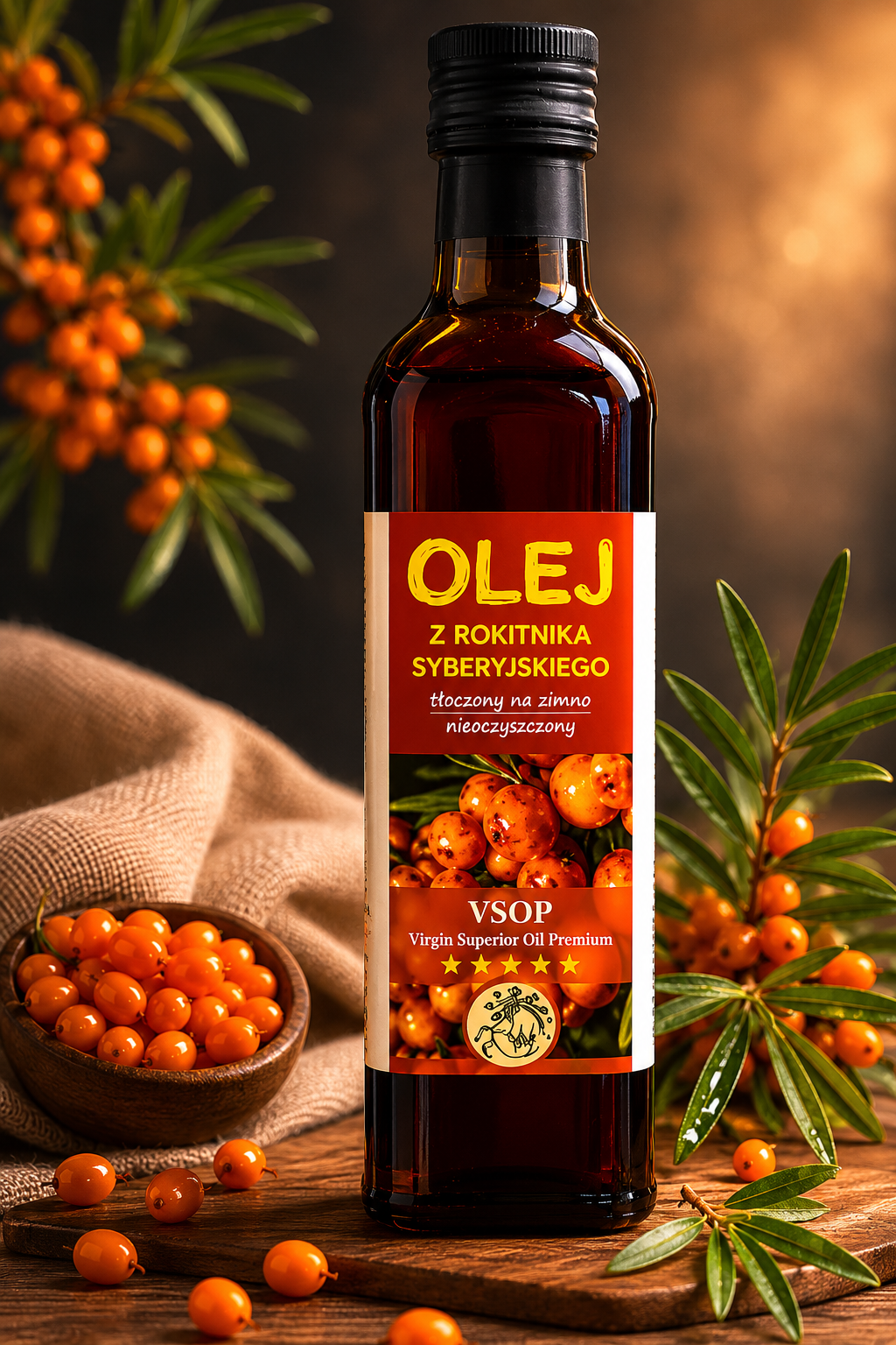 Olej z rokitnika syberyjskiego 250 ml