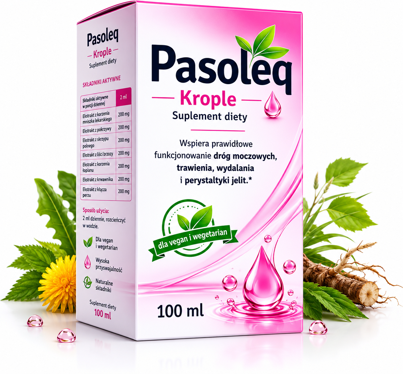 Pasolek oczyszczanie krople 100ml